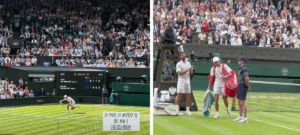 Screengrab of Alex de Minaur's fiancé Katie Boulter's Instagram stories (@katiecboulter)
