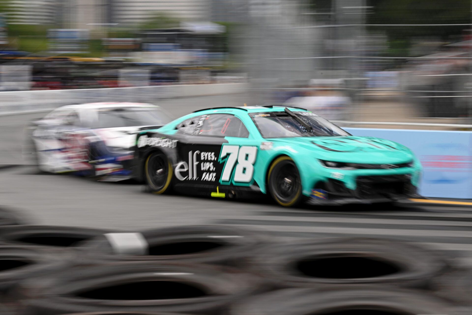 NASCAR Cup Series driver Katherine Legge (78) drives during the Grant Park 165 at Chicago Street Race.