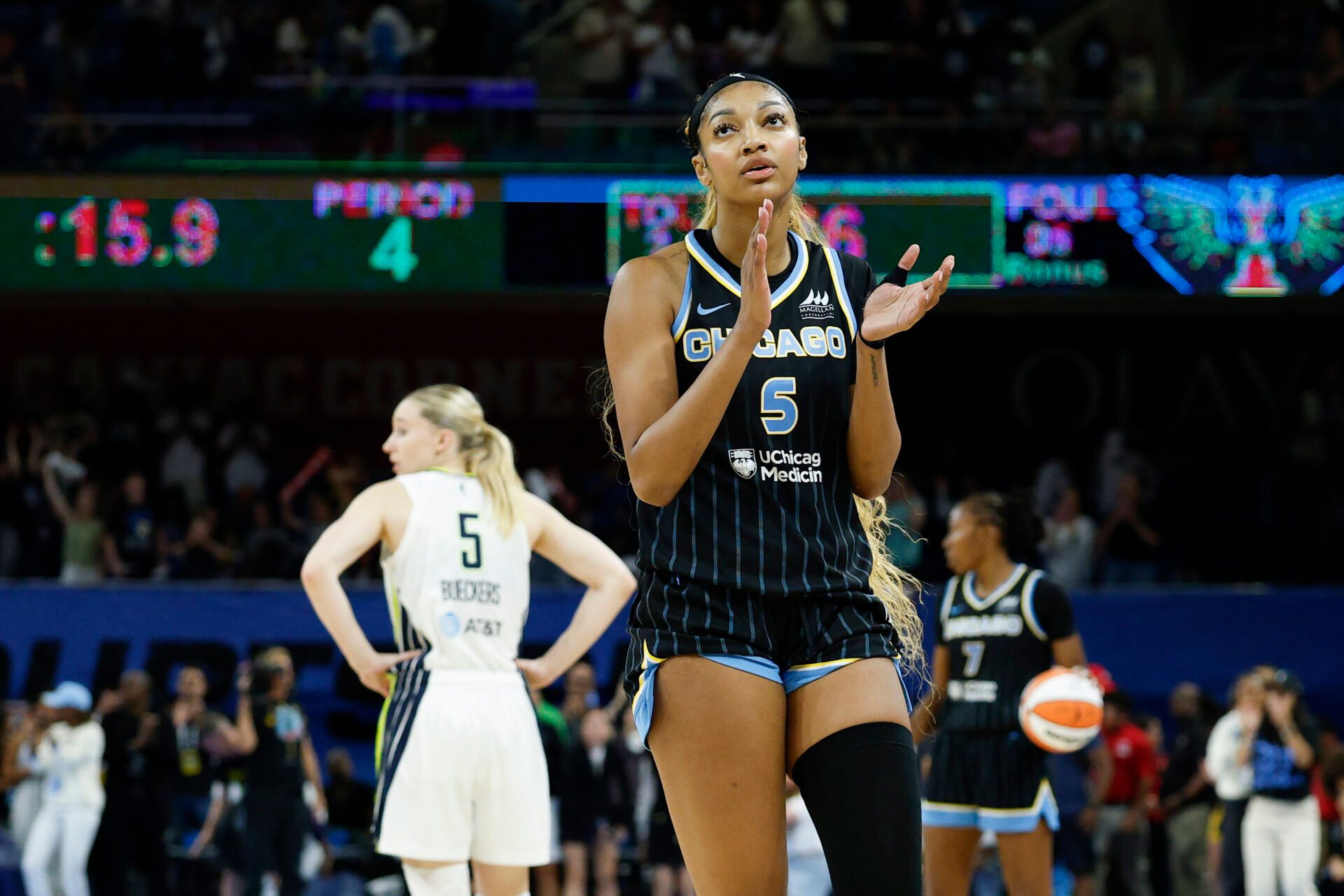 Angel Reese Drops Excited 4-Word Reaction As Sky Secure Impressive 87–76  Home Win vs. Wings