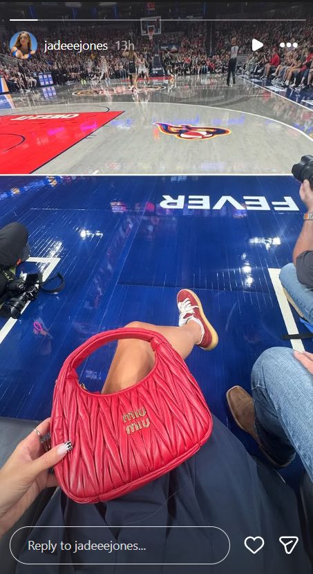 Tyrese Haliburton's Girlfriend Jade Jones Shows Off $2,900 Accessory at Fever-Valkyries Clash in Indiana
