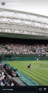 Third round match between Ben Shelton and Márton Fucsovics