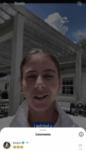 Jessica Pegula's comment on Emma Navarro's message to Jannik Sinner