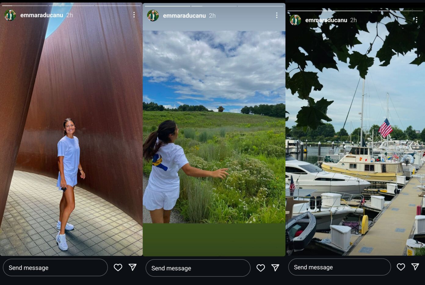 Emma Raducanu Can’t Stop Smiling As She Spends Time Sightseeing in ...