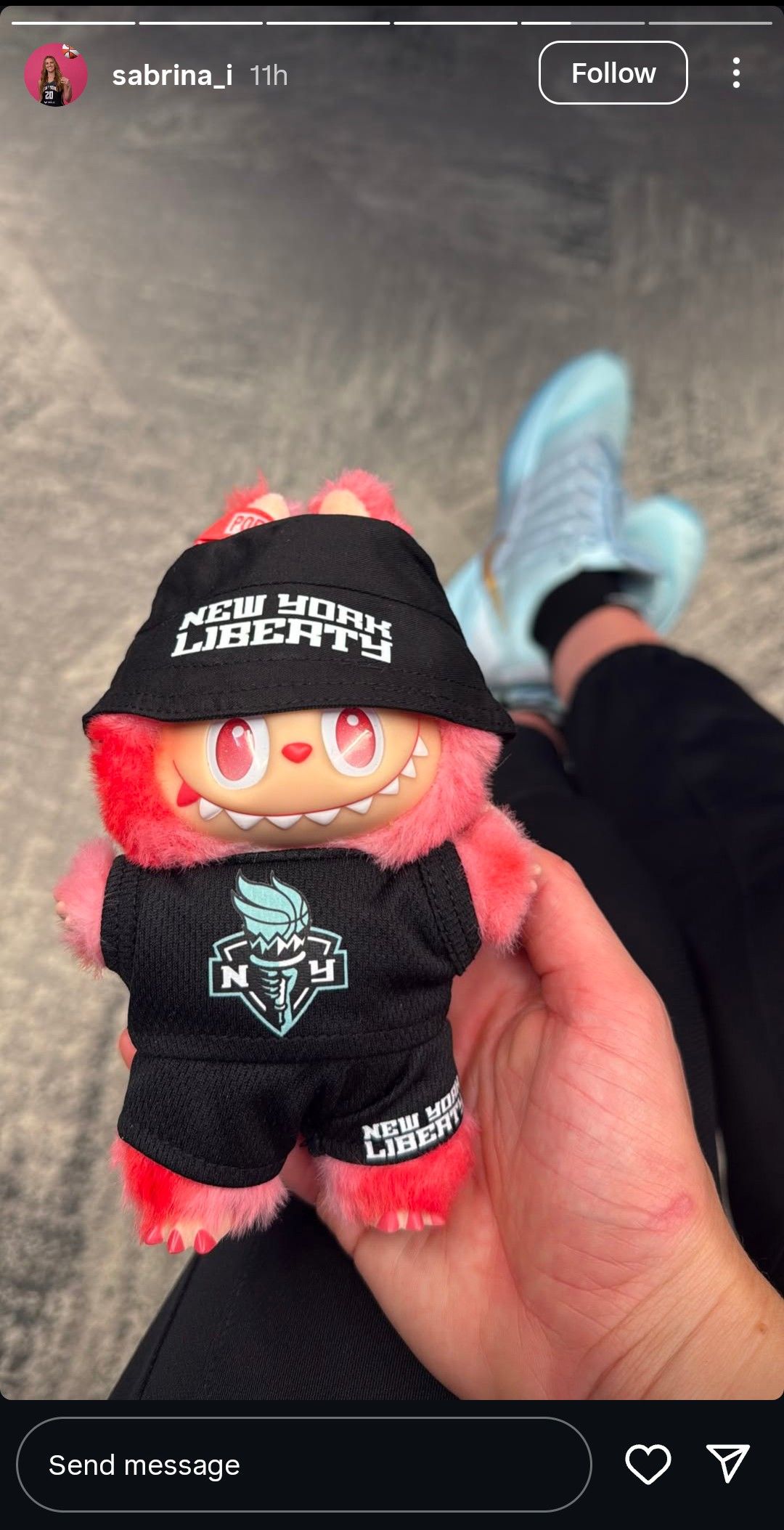 WNBA Stars Sabrina Ionesu, Breanna Stewart Join Viral Labubu Craze Along With Liberty Teammates