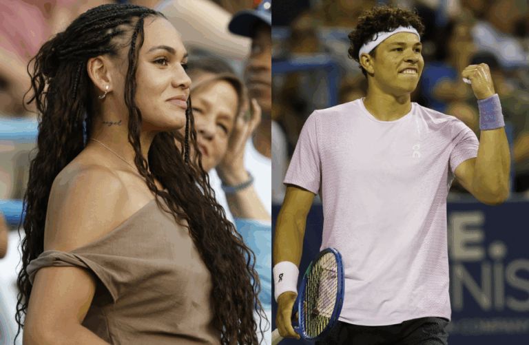 Ben Shelton's girlfriend Trinity Rodman captures him going ‘crazy’ over his meal after beating Frances Tiafoe at Citi DC Open