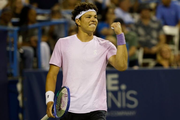Ben Shelton will face Alejandro Davidovich Fokina in the semifinals of the Citi DC Open.