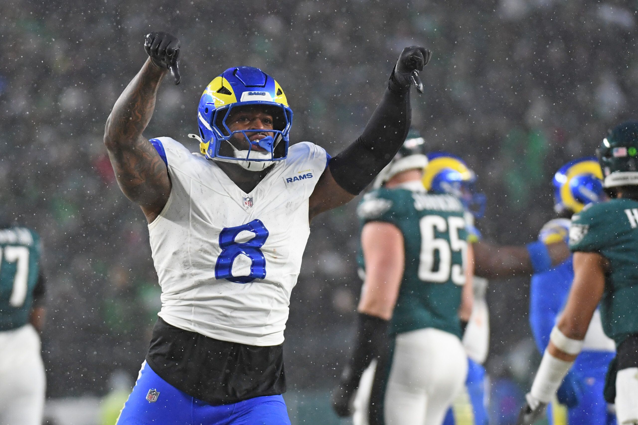 I Told Her To Call the Police' -- Rams Star Jared Verse Hilariously  Describes Insane Workout With NFL Legend Aaron Donald