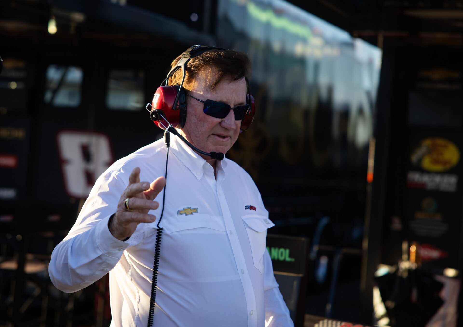 NASCAR Cup Series team owner Richard Childress during practice for the NASCAR Championship race at Phoenix Raceway.