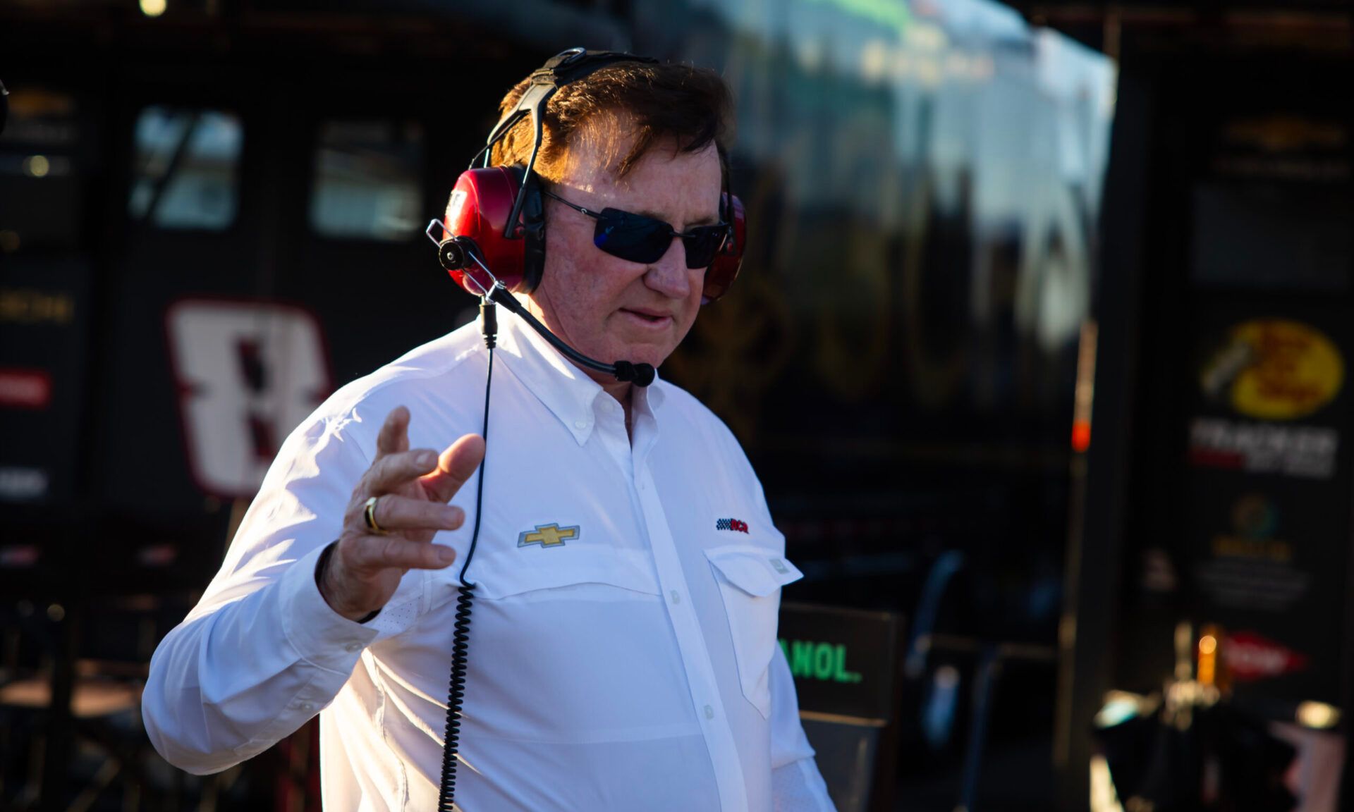 NASCAR Cup Series team owner Richard Childress during practice for the NASCAR Championship race at Phoenix Raceway.