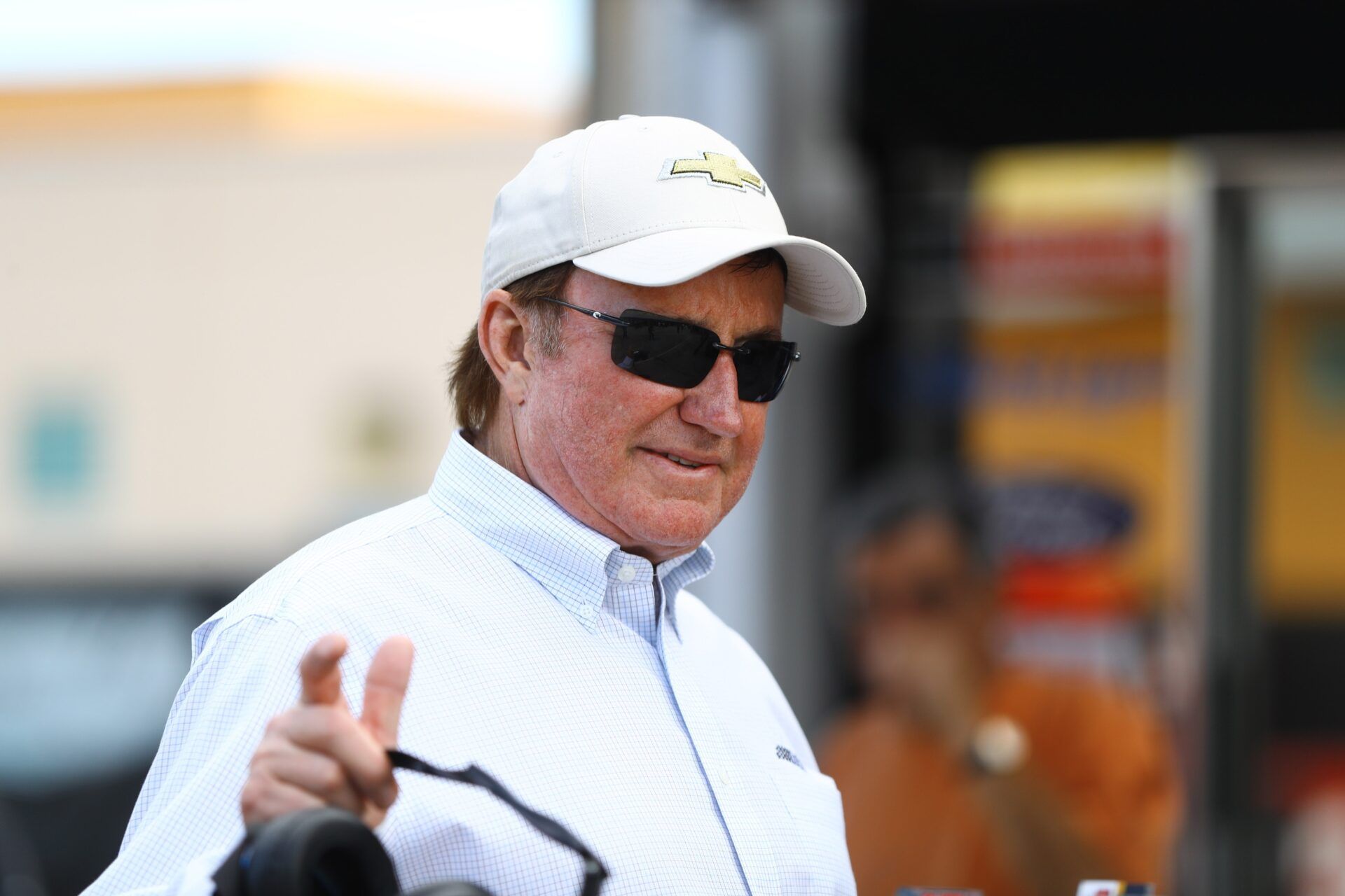 NASCAR Sprint Cup Series team owner Richard Childress during practice for the Ford Ecoboost 400 at Homestead-Miami Speedway.