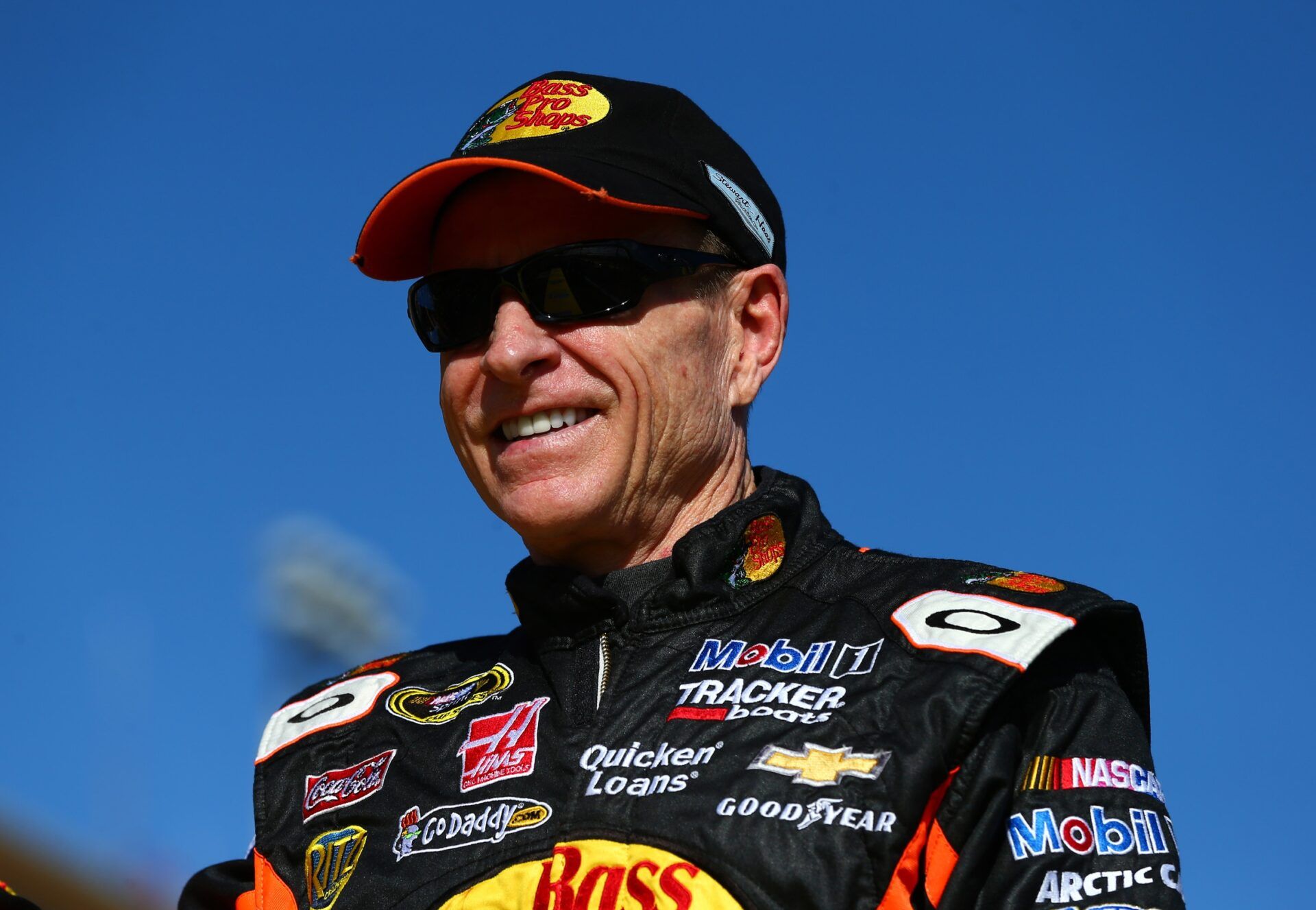 NASCAR Sprint Cup Series driver Mark Martin during the Ford EcoBoost 400 at Homestead-Miami Speedway.