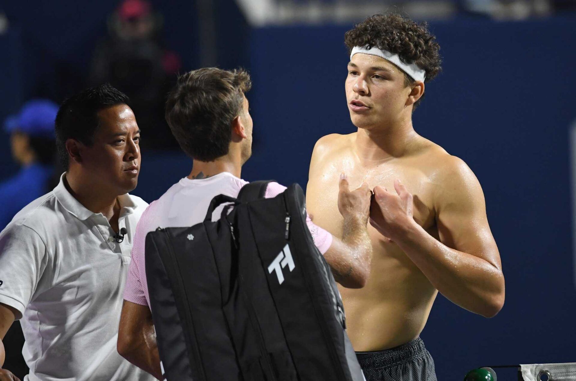 Heated Scenes Unfold As Ben Shelton and Flavio Cobolli Engage in Tense Verbal Argument at Net After Long Canadian Open Match