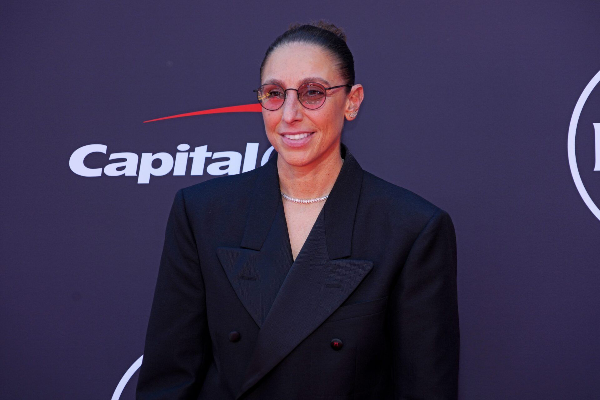 Diana Taurasi on the red carpet before the ESPYS at The Dolby Theatre.