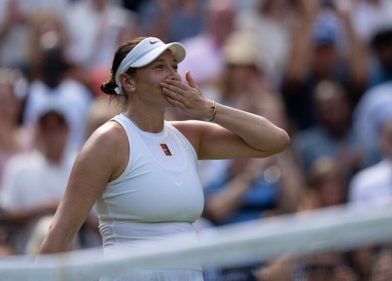 Amanda Anisimova's US Open mixed doubles partner Holger Rune made a prediction about the American's Wimbledon run before the grass-court Major.