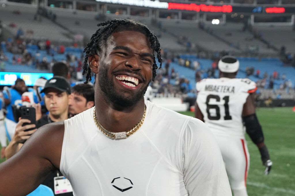 Browns GM Andrew Berry Goes Viral For Candid Reaction to Shedeur Sanders'  NFL Preseason Debut