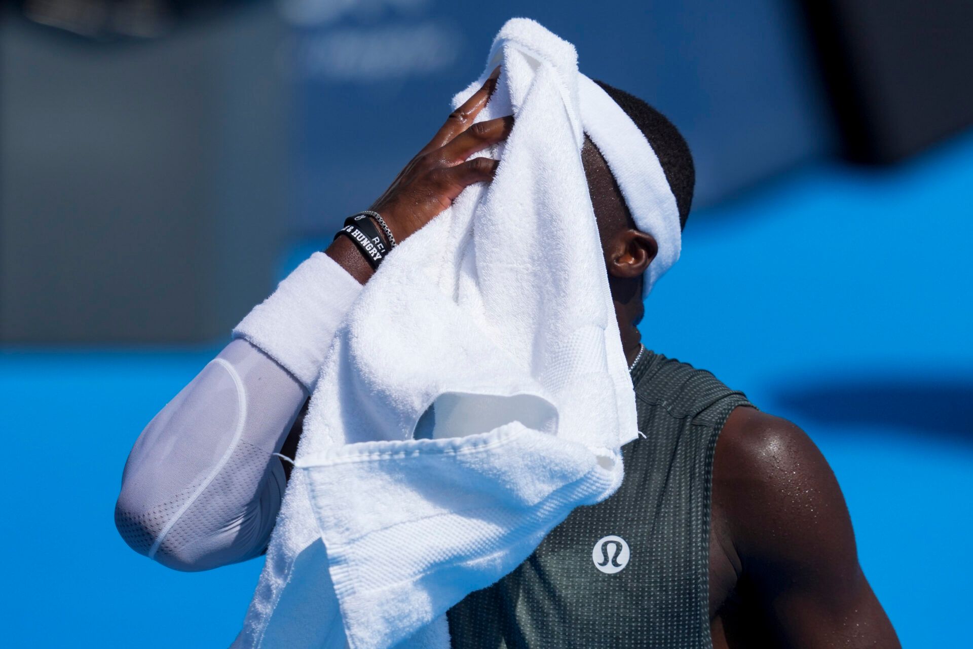 Former tennis player Andrea Petkovic spoke about players struggling in the hot and humid conditions at the Cincinnati Open.