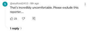‘Appalling Lack of Respect’ – Elena Rybakina’s Press Conference Being Flooded With Emma Raducanu Questions Infuriates Fans Screengrab of comments on Elena Rybakina's press conference video on YouTube