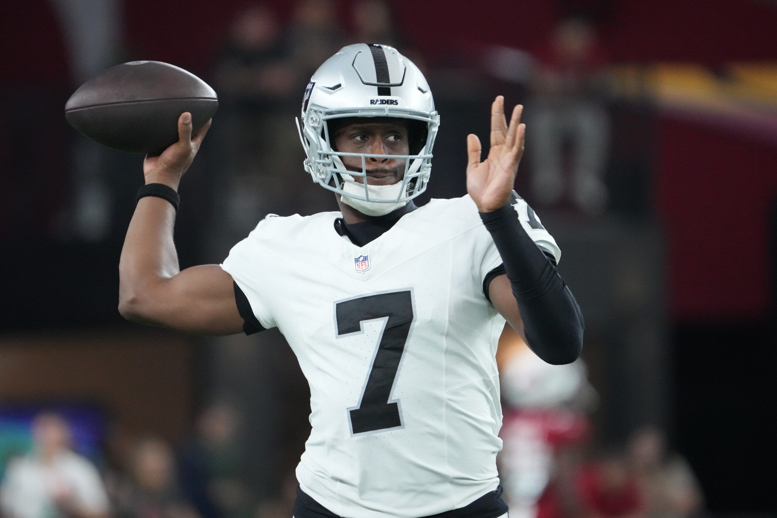 Geno Smith has nowhere to hide as Raiders' offensive struggles continue
