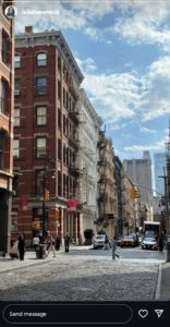 Laila Hasanovic's Instagram story