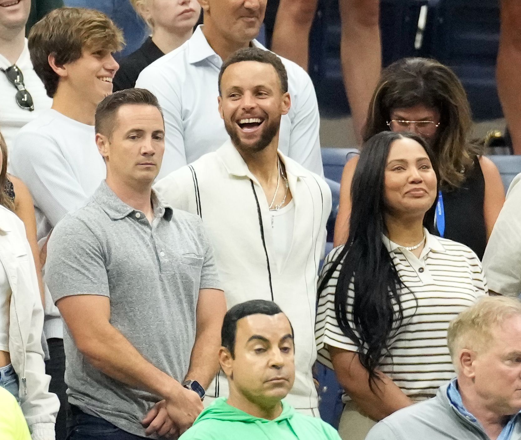 Several celebrities were spotted at the Arthur Ashe Stadium for the US Open final between Carlos Alcaraz and Jannik Sinner.
