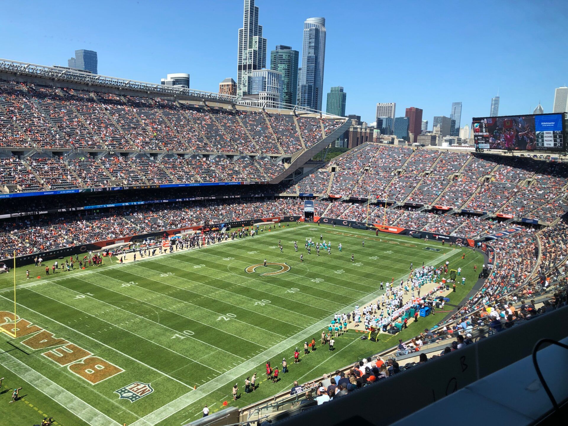 The Dolphins and Bears kick off the preseason at Soldier Field.

Img 8628