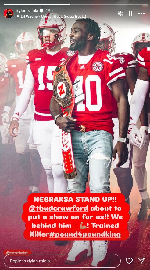 Dylan Raiola Makes Terence Crawford Announcement to Husker Nation After ...