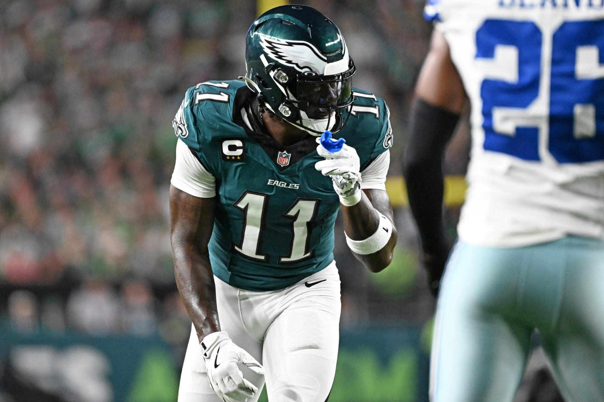 Super Bowl Champion Boldly Predicts A.J. Brown Won't Be on Eagles Much Longer After Disappointing Week 1