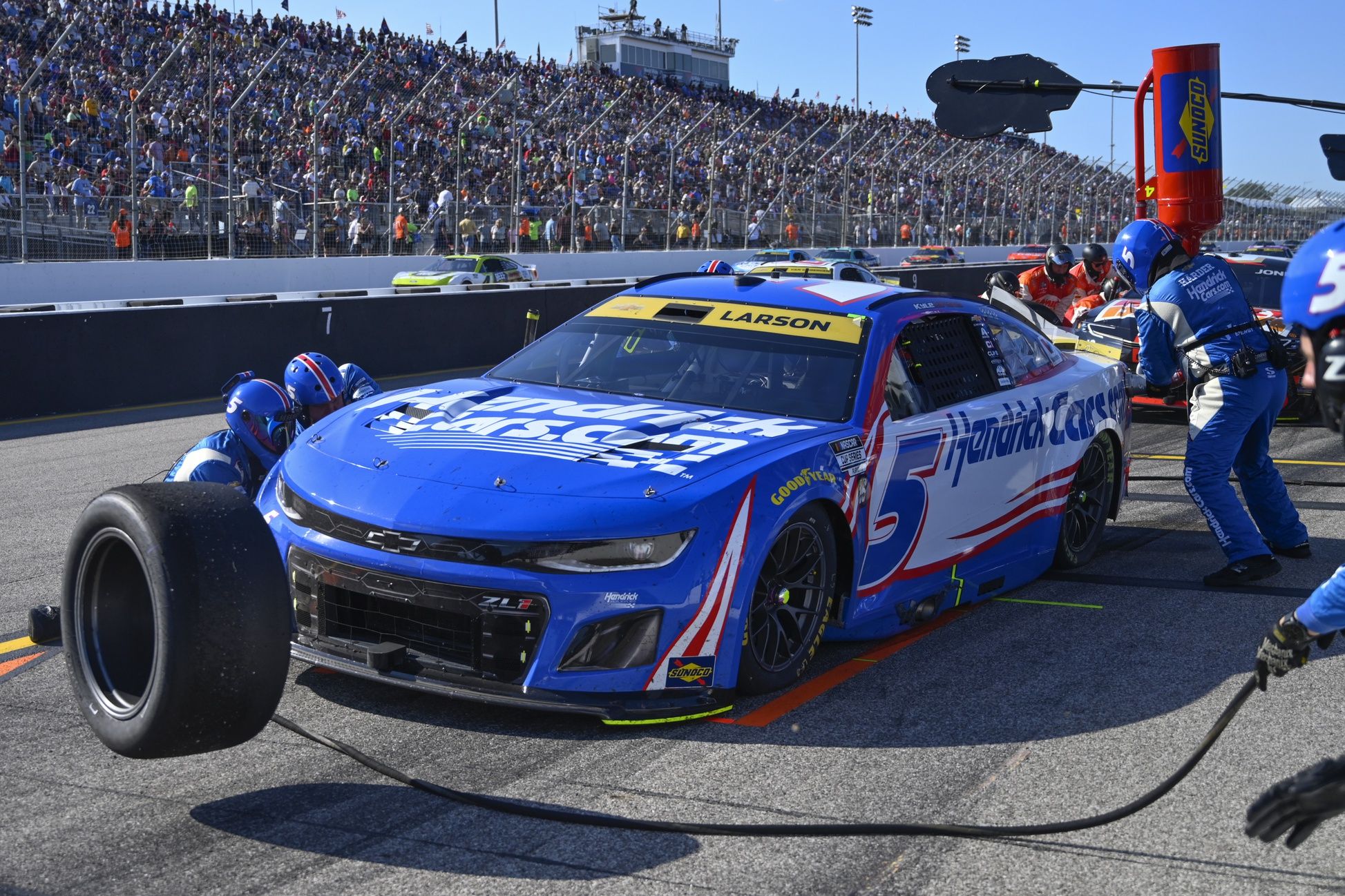 Kyle Larson’s Team Delivers Pit Road Masterclass With Near-Record Toe Link Fix