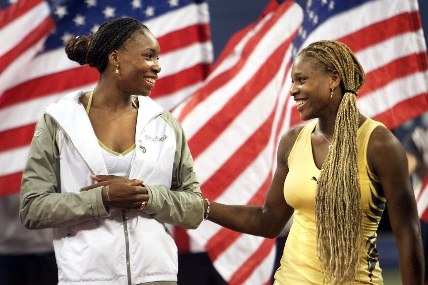 Venus Williams, left, defeated her sister Serena for the US Open Women's Championship in  Flushing Meadows, NY,  on Sept. 8, 2001.

Xxx Us Open S Ten Usa Ny