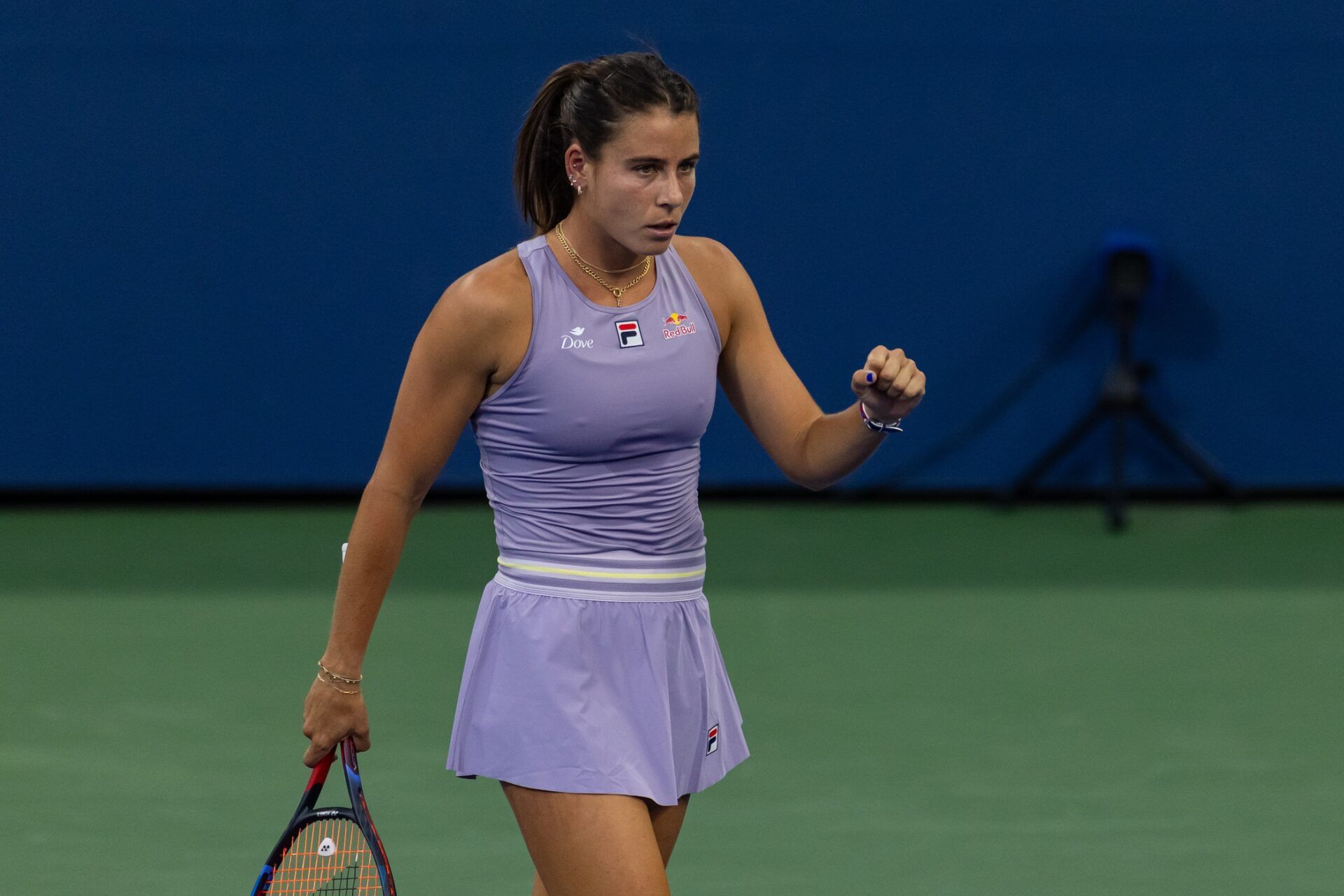 Flushing, NY, USA; Emma Navarro of the United States in action against Barbora Krejcikova of Czech Republic in the third round of the women’s singles at the US Open at Billie Jean King National Tennis Center.