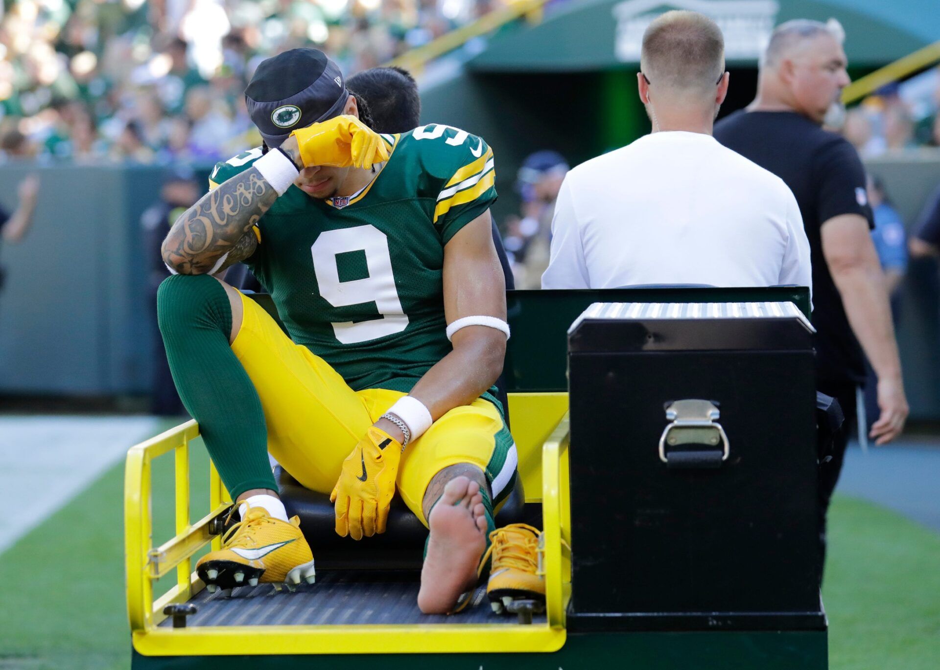 What Is Christian Watson's Injury? Breaking Down Why the Packers WR Is  Sidelined and His Recovery Timeline