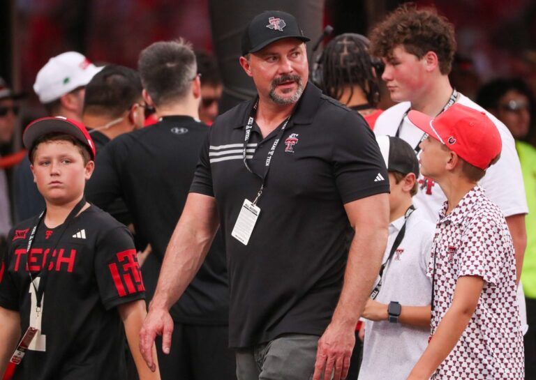 Texas Tech University Systems chair Cody Campbell attends a non-conference football game, Saturday, Sept. 13, 2025, at Jones AT&T Stadium.