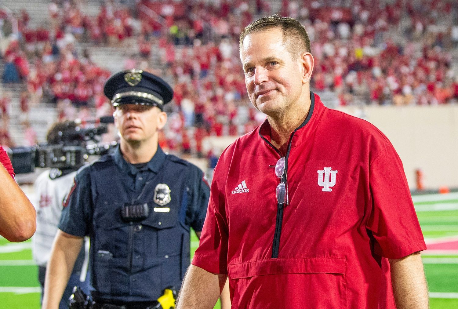 Head Coach Curt Cignetti during the Indiana versus Illinois football game at Memorial Stadium on Saturday, Sept. 20, 2025