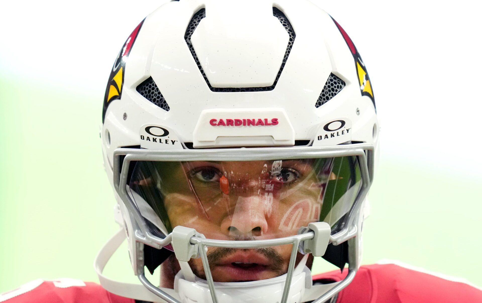 Arizona Cardinals running back James Conner (6) takes the field before their game against the Carolina Panthers at State Farm Stadium on Sept 14, 2025.
