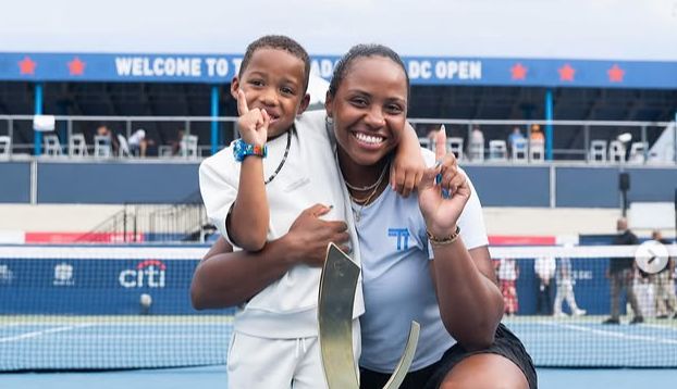 Taylor Townsend shared an adorable video with her son.