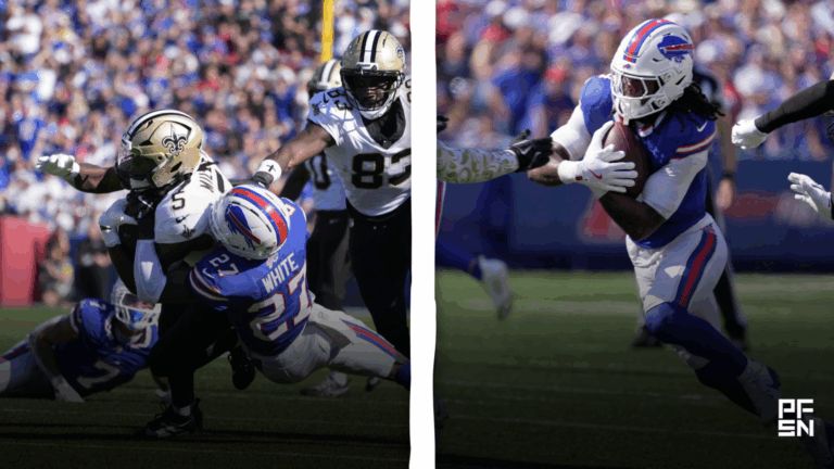 Early Fantasy RB Rankings: Week 5 Start-Sit Advice for De'Von Achane, James Cook, and Others