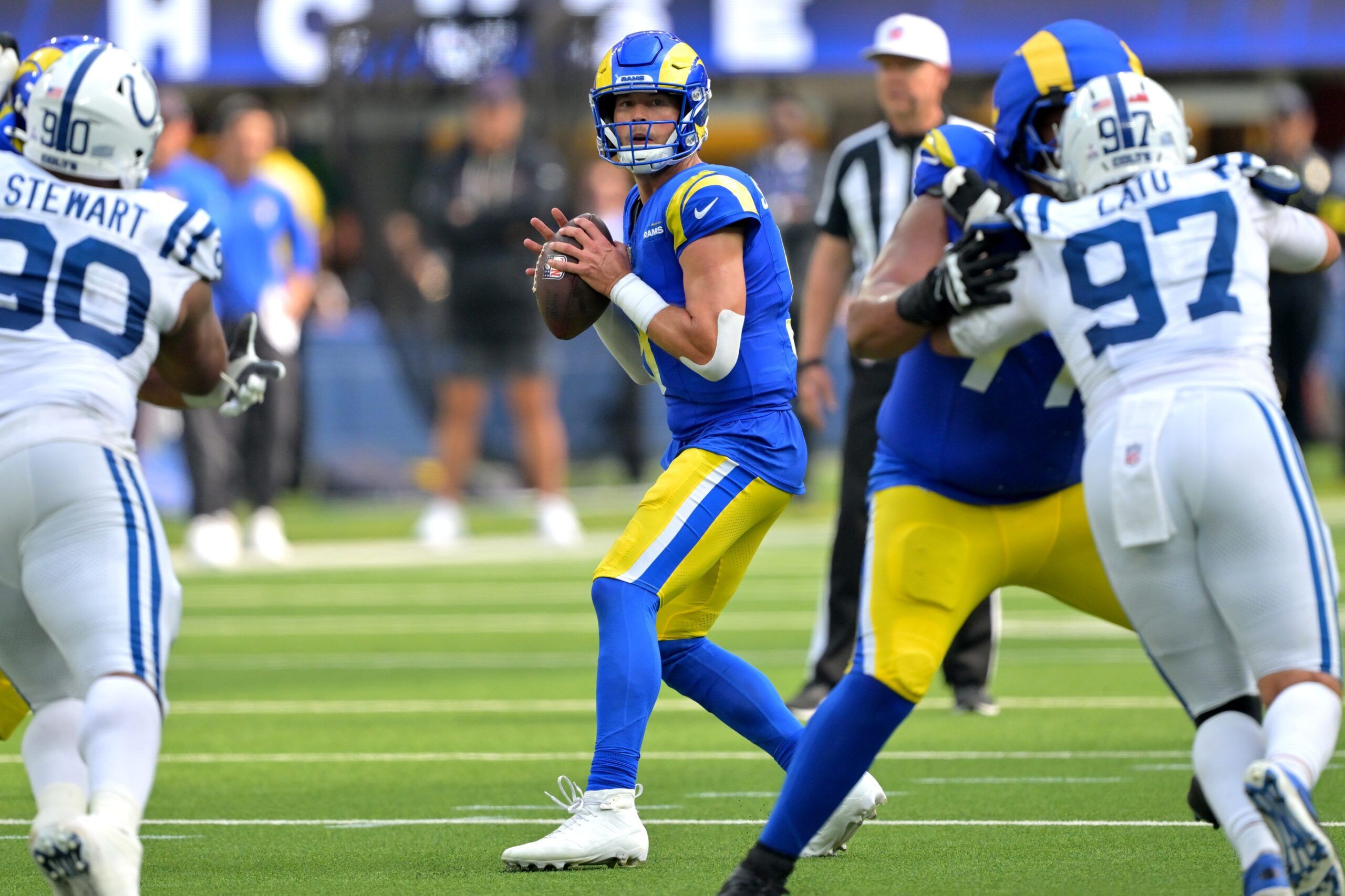 MATTHEW STAFFORD SALARY RAMS visual data 2