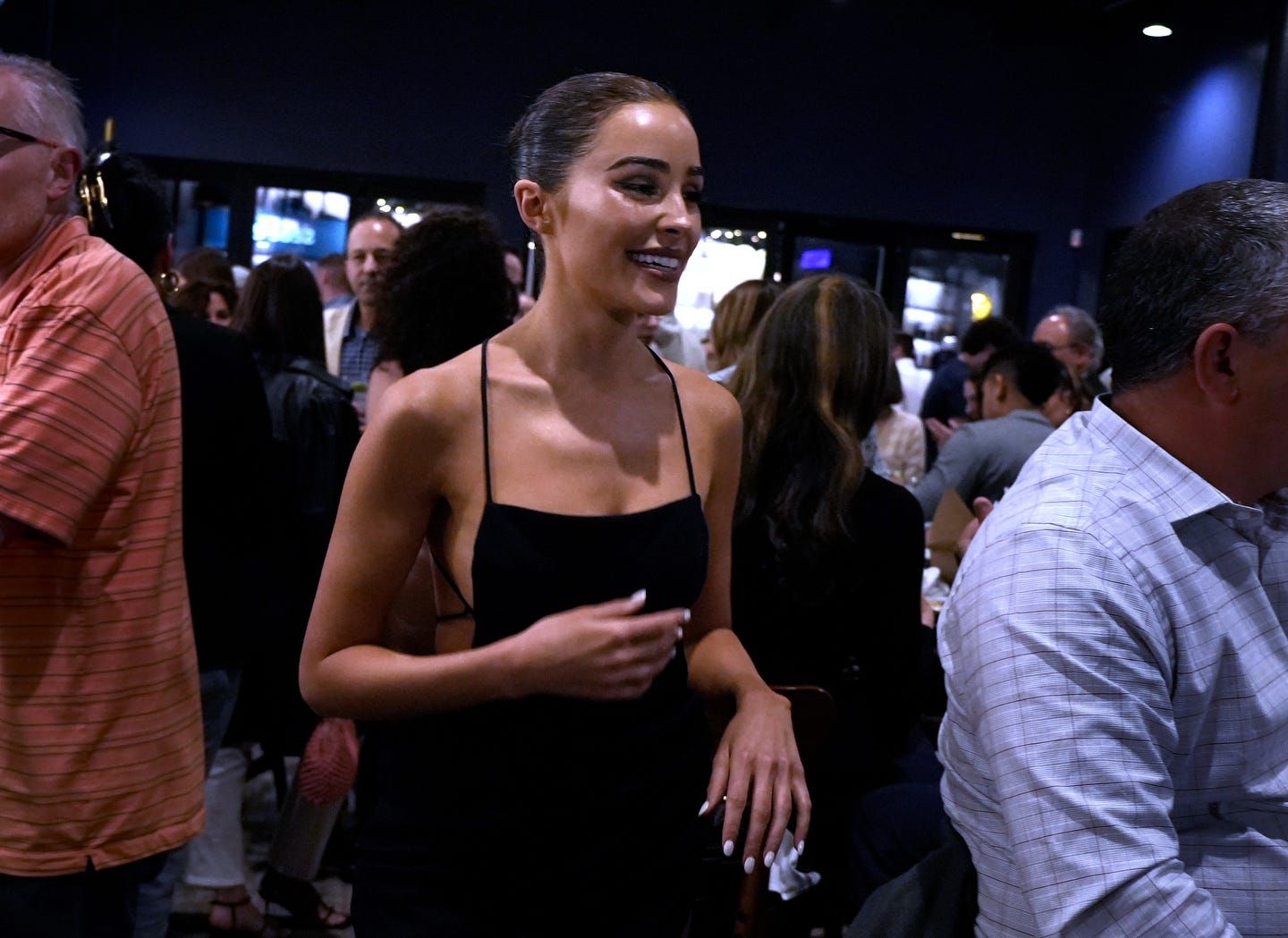 Olivia Culpo opens her 2nd RI restaurant, Union & Main, in EastGreenwich on Tuesday, April 12, 2022.