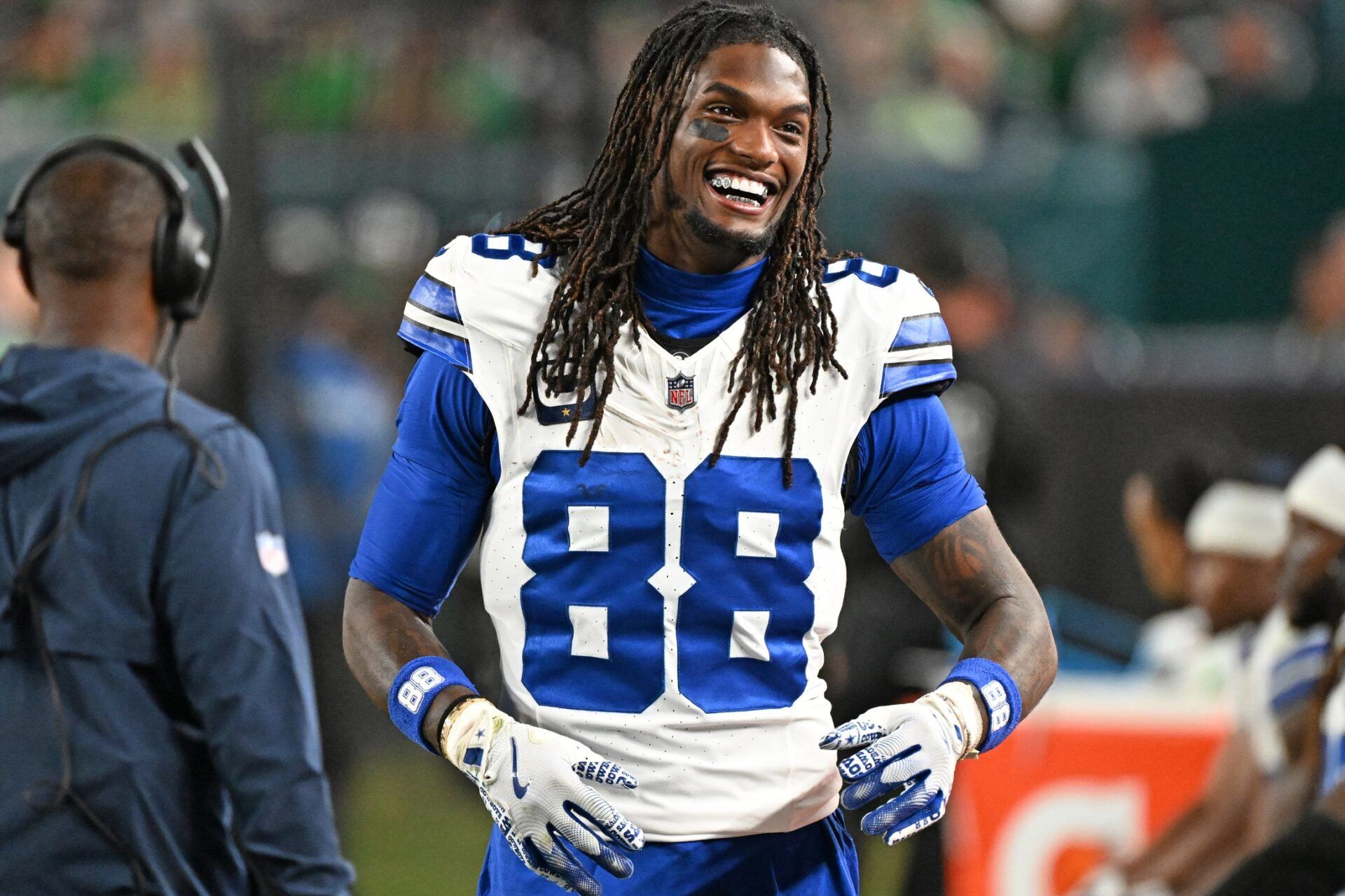 Dallas Cowboys wide receiver CeeDee Lamb (88) against the Philadelphia Eagles at Lincoln Financial Field.