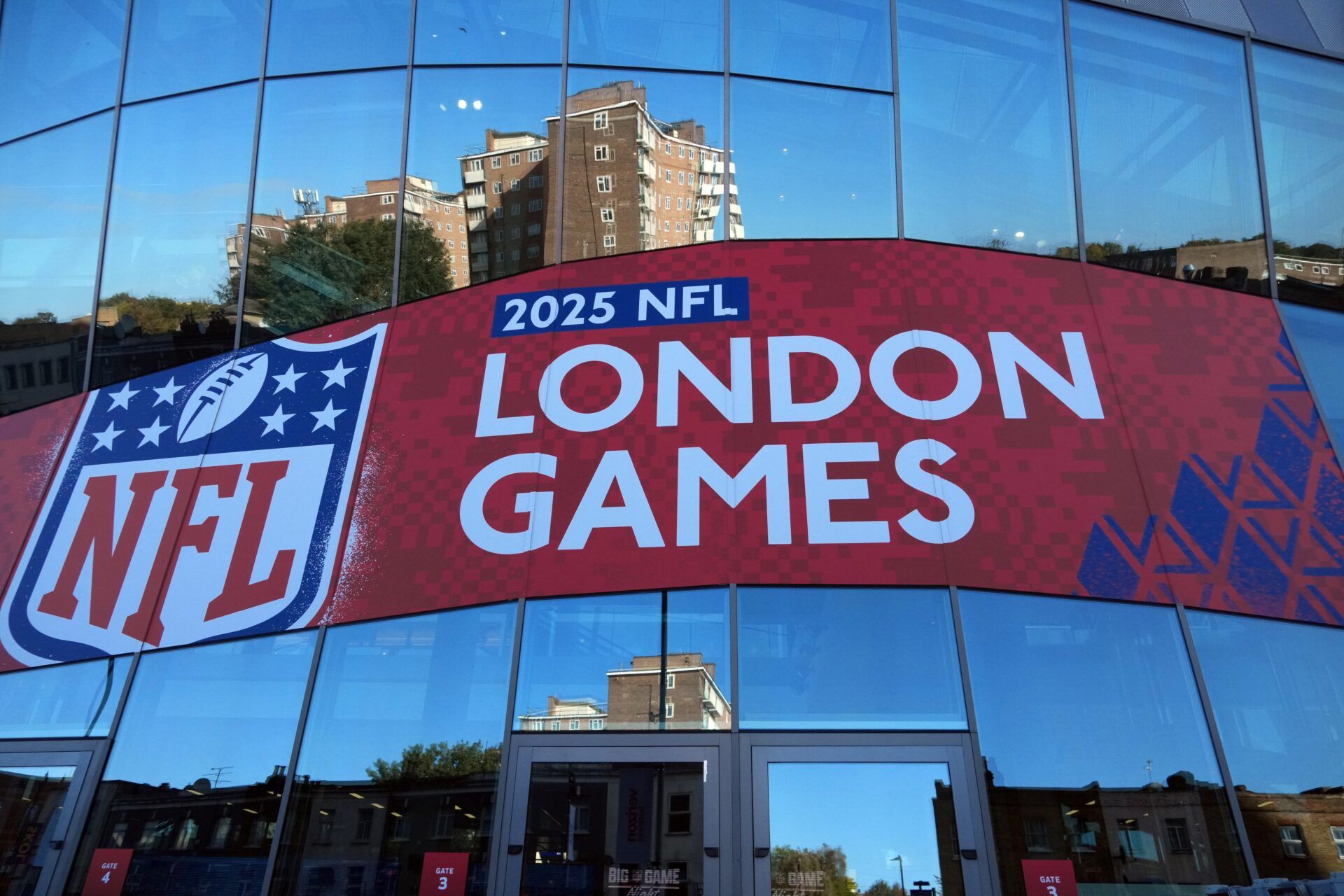 A general overall view of Tottenham Stadium, the site of the 2025 NFL London Games between the Minnesota Vikings and the Cleveland Browns and the Denver Broncos and the New York Jets.