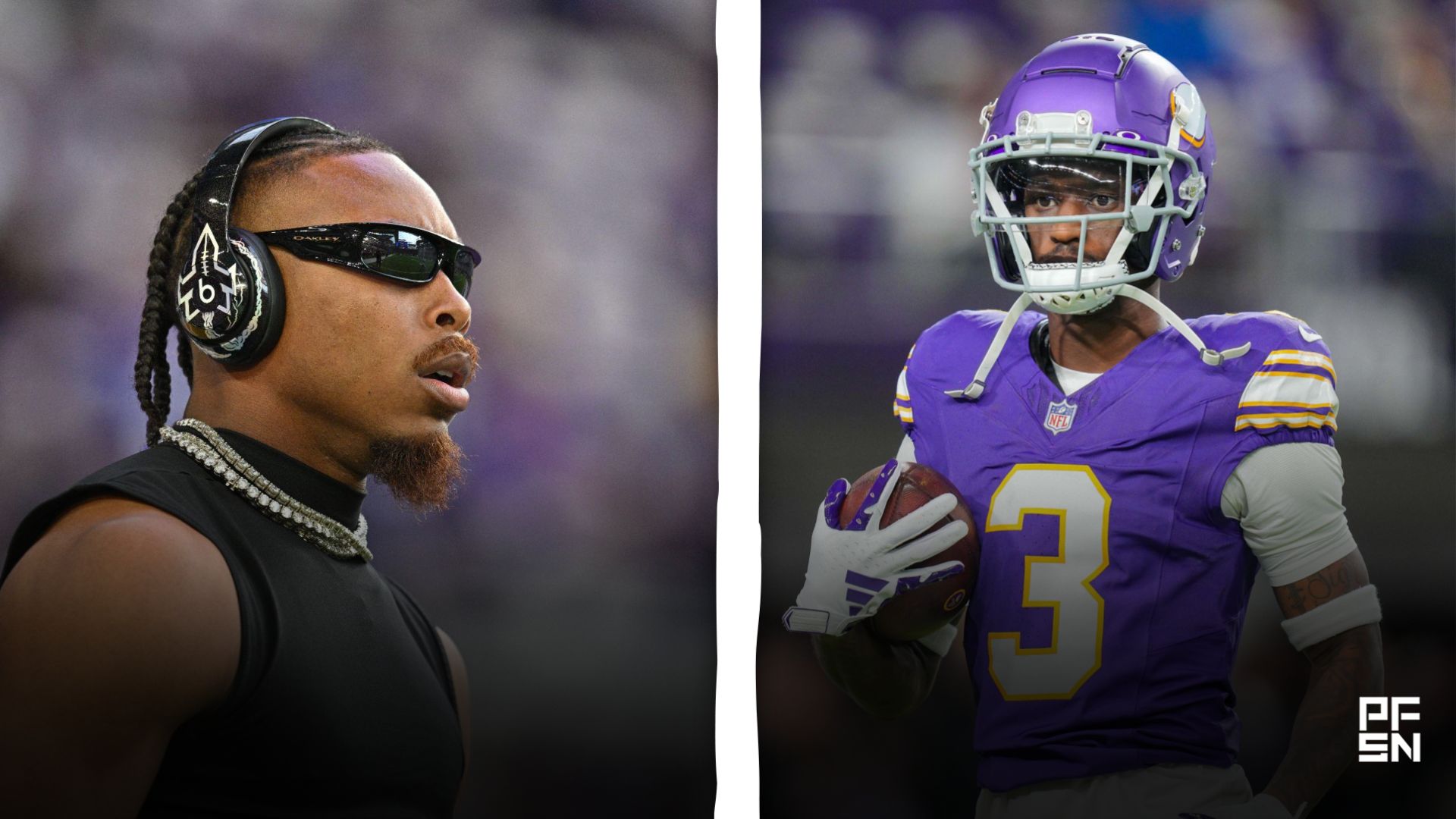 Justin Jefferson Sends Strong Message to Jordan Addison After Vikings Bench Star WR
