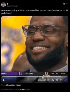 Screengrab of tweets on X