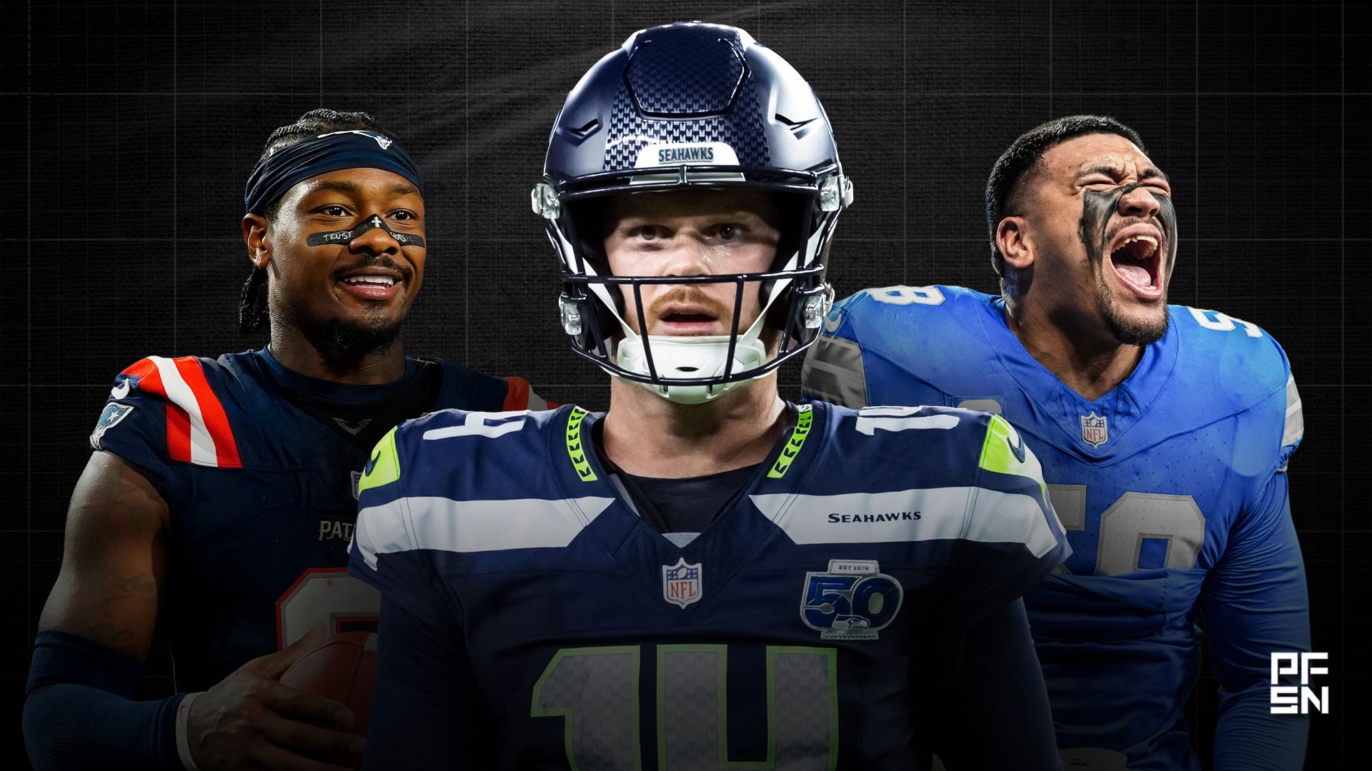 NFL Players of the Week: Sam Darnold, Stefon Diggs Headline PFSN's Highest-Graded Players in Week 5