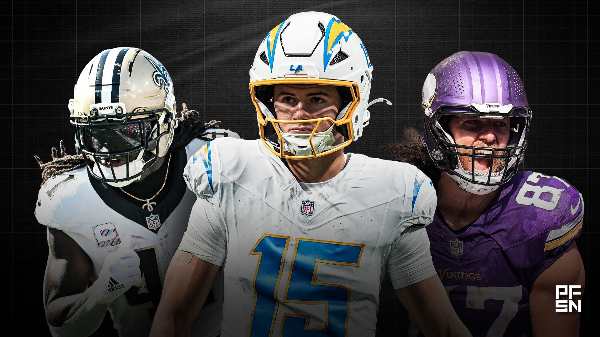Week 6 Fantasy Panic Watch Includes: Alvin Kamara, Ladd McConkey, and T.J. Hockenson