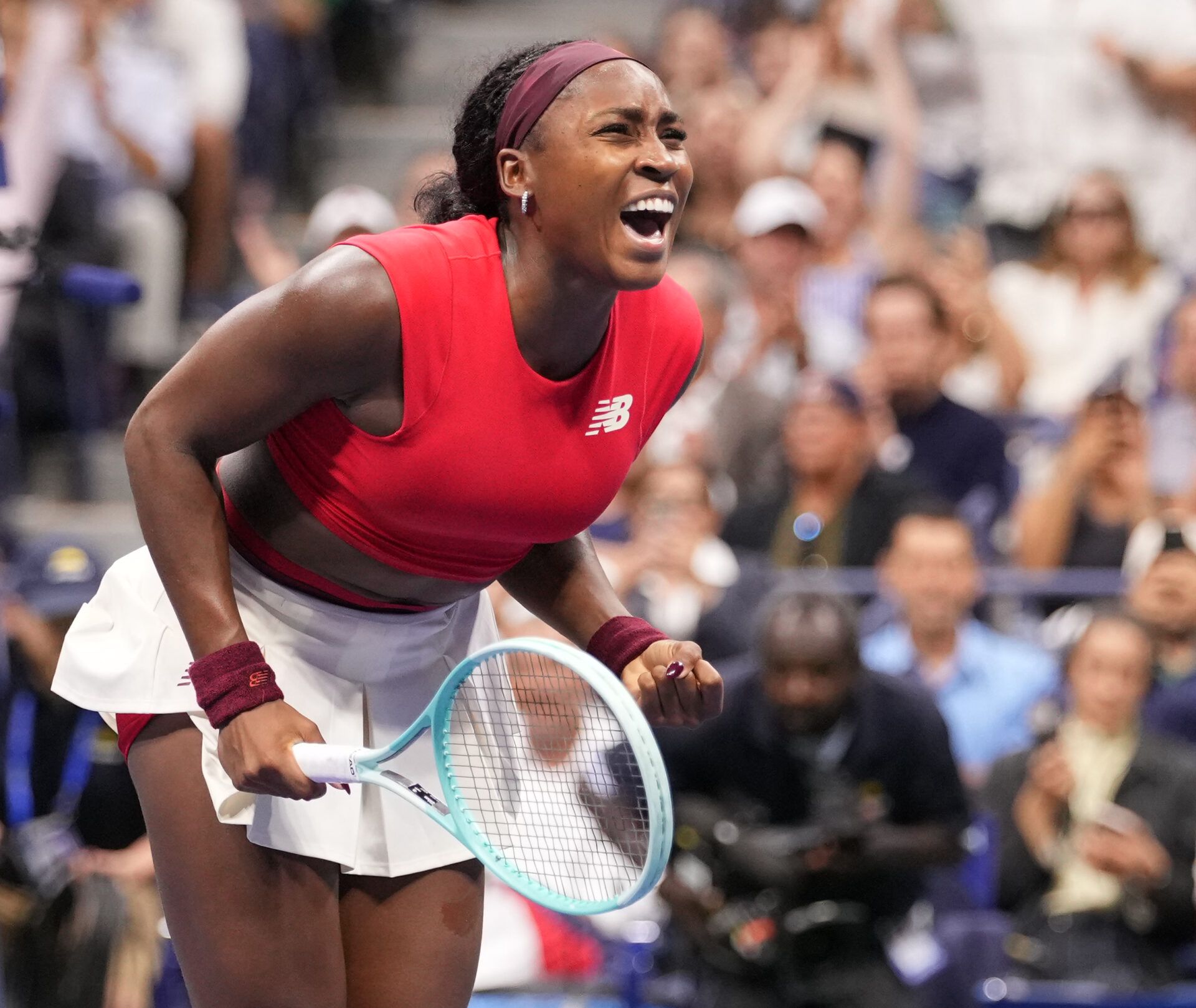 Coco Gauff will face Laura Siegemund in the quarterfinals of the Wuhan Open.