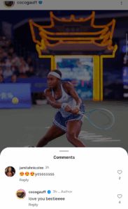 Screengrab from Instagram