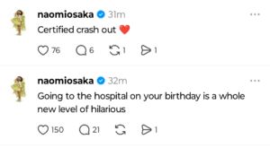 Naomi Osaka on Threads