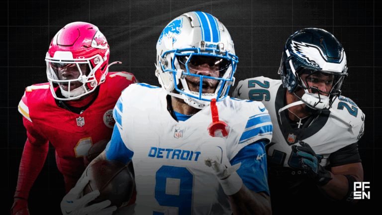 Week 7 Fantasy Panic Watch Includes: Saquon Barkley, Xavier Worthy, and Jameson Williams