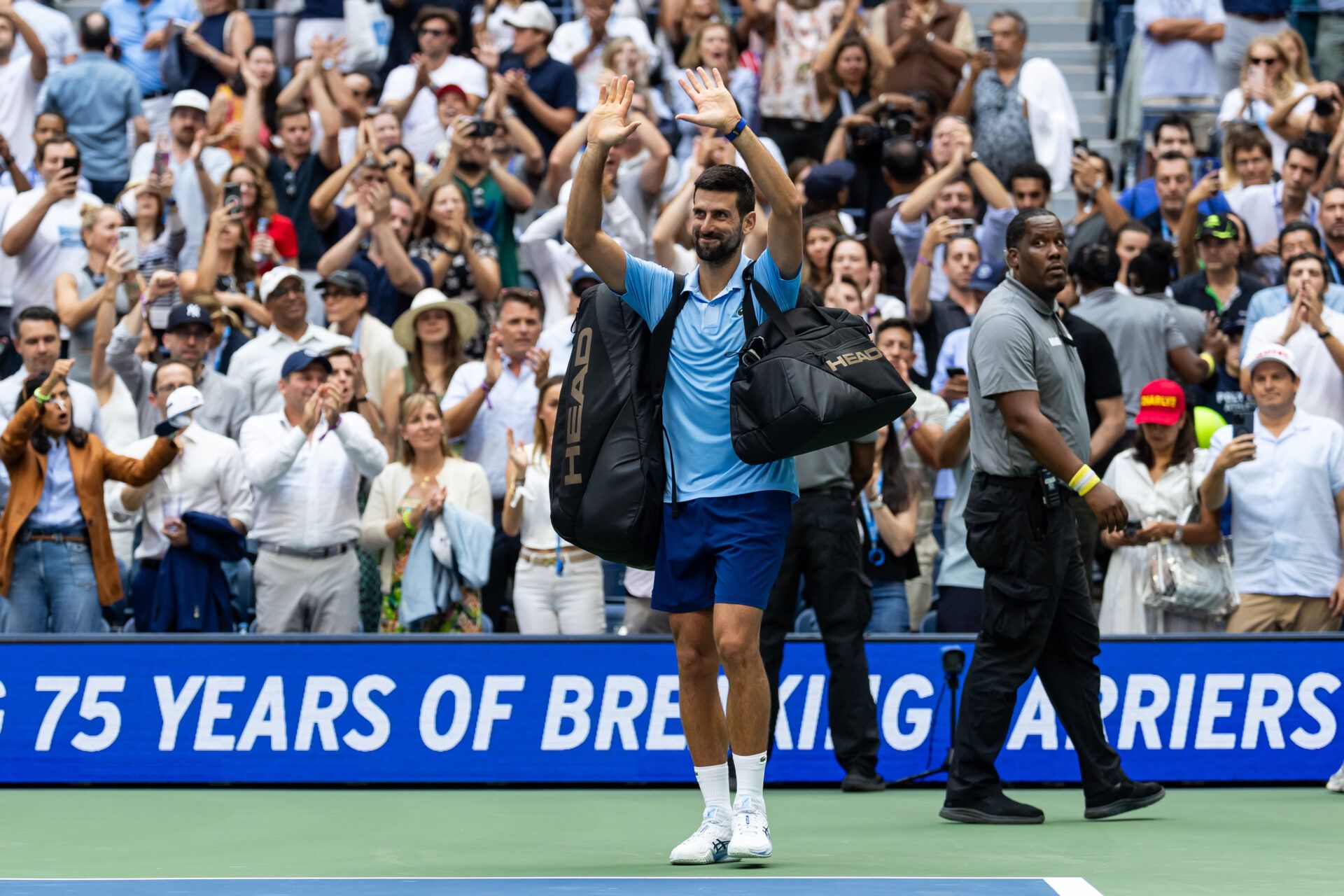 Novak Djokovic and Taylor Fritz will play the penultimate match at the Six Kings Slam.