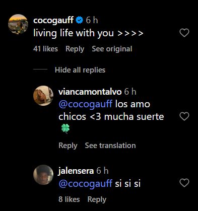 Coco Gauff’s Boyfriend Jalen Shares a Rare Picture With Her As the